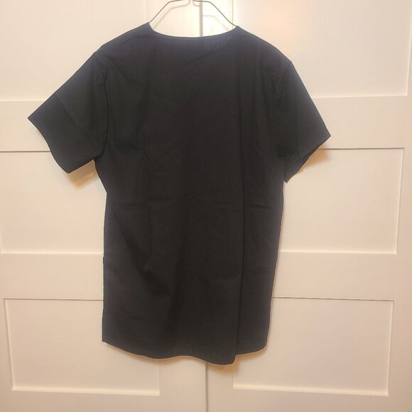 2 pack Black Vital Threads Scrubs Top Size XS - Preowned * - Picture 2 of 5